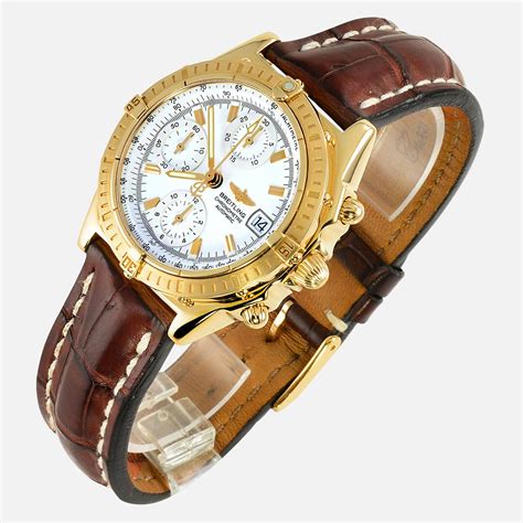 breitling 750 gold|Breitling Chronomat Yellow gold .